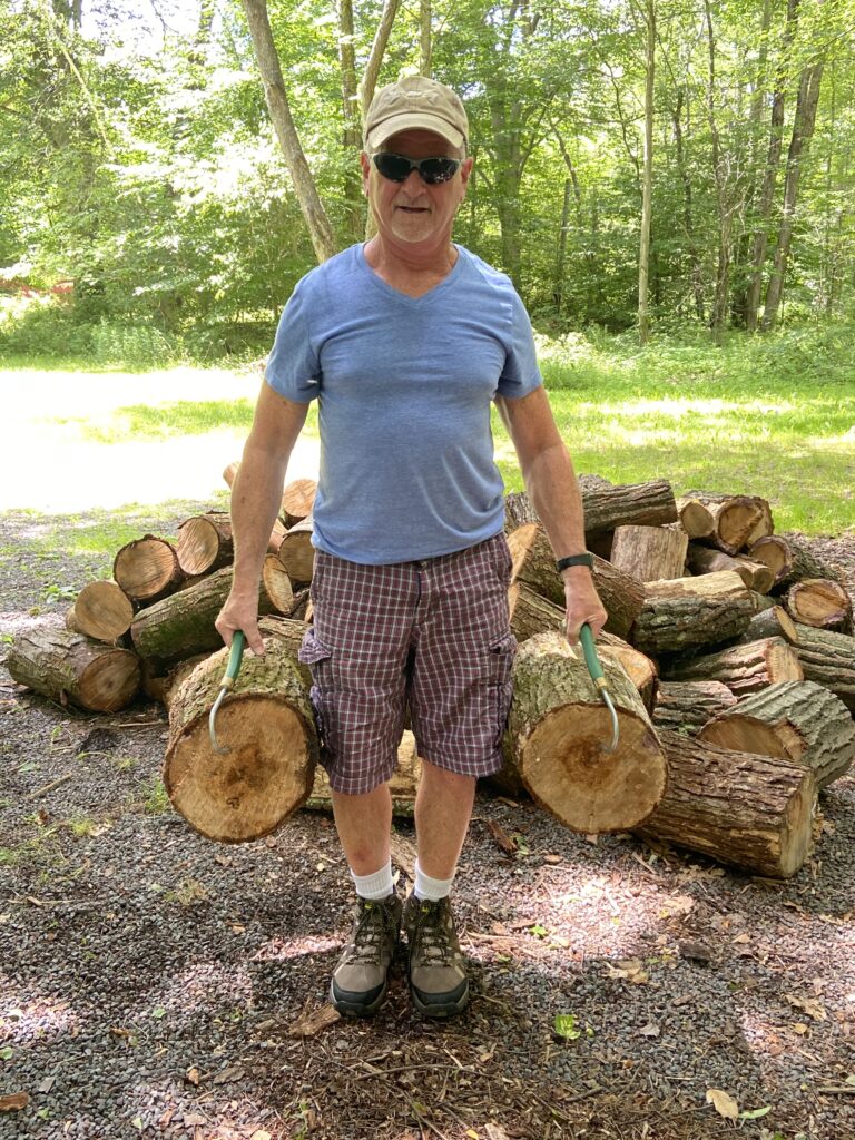 Brian about Handling Firewood Back